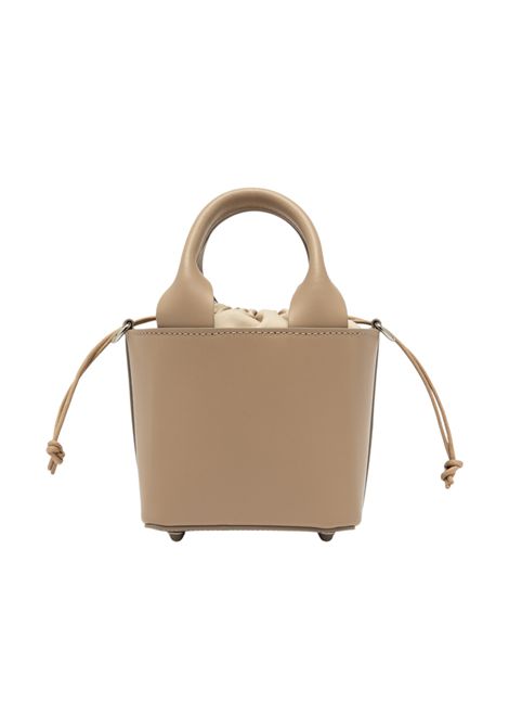 CUBO BAG LEATHER NATURAL D.A.T.E. | bags | B431 CB LENT